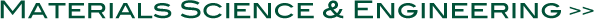 Interdisciplinary Programs: Materials Science & Engineering
